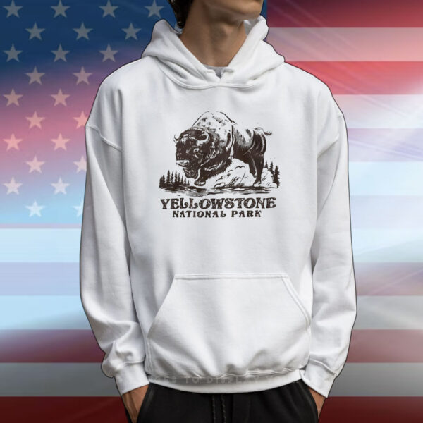 Yellowstone Bison National Park Graphic T-Shirt