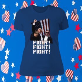 Trump FIGHT FIGHT FIGHT Womens Shirt