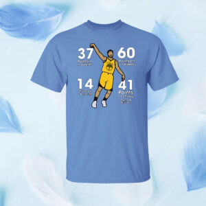 37 Points In A Quarter 60 Points On 11 Dribles 14 Threes In 26 Minutes 41 Points 11 Threes Game 6 2016 Wcf Shirt