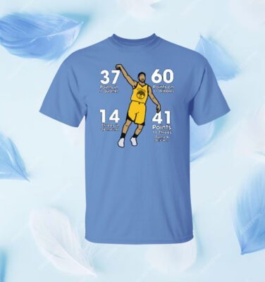 37 Points In A Quarter 60 Points On 11 Dribles 14 Threes In 26 Minutes 41 Points 11 Threes Game 6 2016 Wcf Shirt