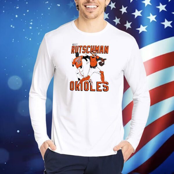 Adley Rutschman Baltimore Orioles Homage Caricature Player Shirt