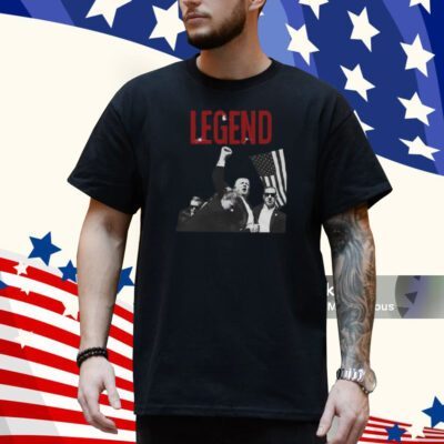 Blackgunsmatter Legend Trump Shots Fired At Rally Shirt