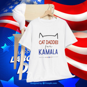 Cat Daddies for Kamala Harris 2024 T-Shirt