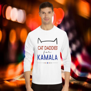 Cat Daddies for Kamala Harris 2024 LongSleeve T-Shirt