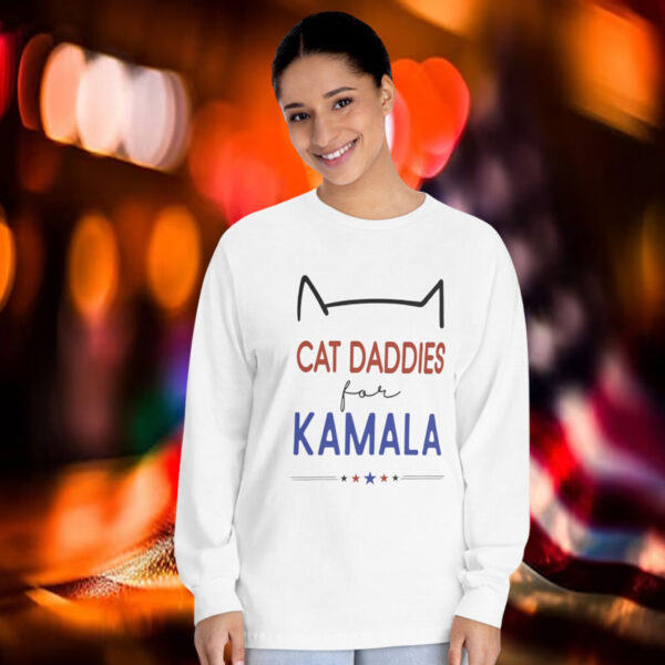 Cat Daddies for Kamala Harris 2024 LongSleeve T-Shirt