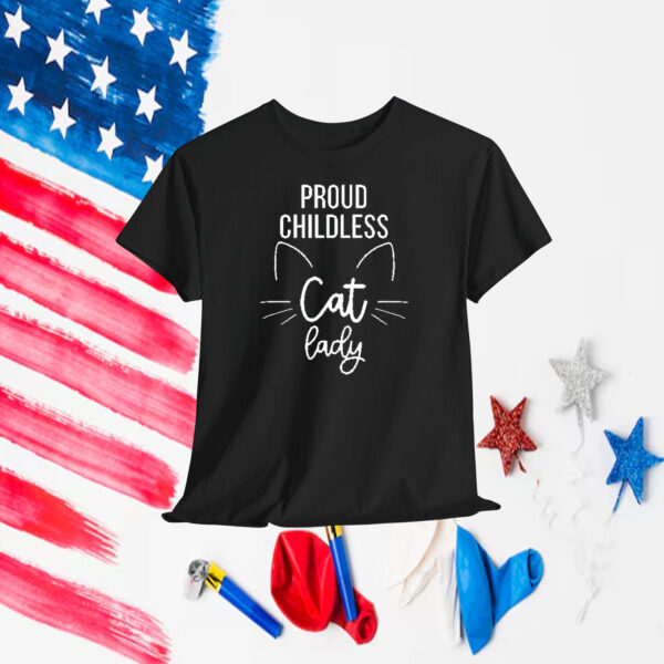 Childless Cat Lady Shirt, Feminist Tshirt Gift for Her Shirt