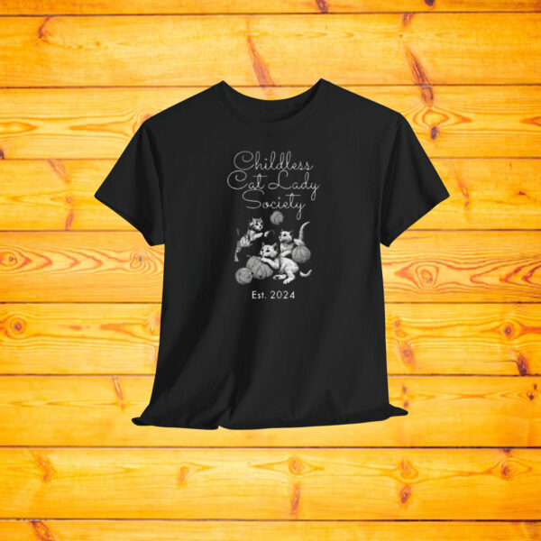 Childless Cat Lady Society Adult Unisex Ultra Cotton Shirt