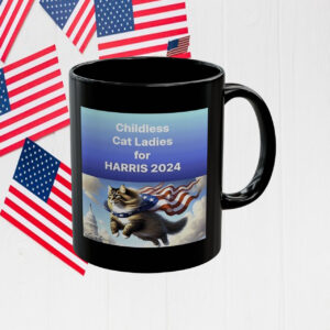 Childless For Cat Ladies For Harris 2024 Mug