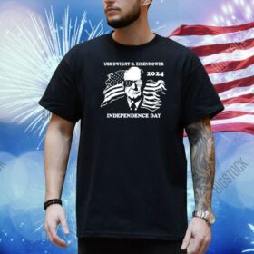 Chowdah Hill Uss Dwight D. Eisenhower Independence Day 2024 Shirt