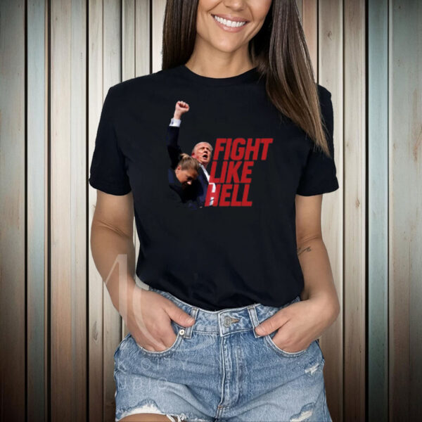 Crowdershop Trump Fight Like Hell Shirt