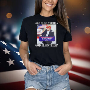 Ferriolawind God Bless America God Bless Trump Shirt