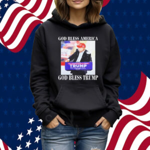 God Bless America God Bless Trump Shirt