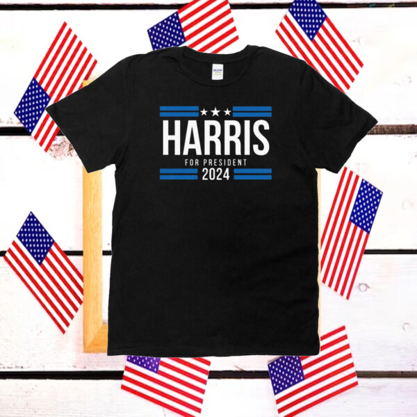 Harris For President 2024 Shirt, Kamala Harris Campaign T-Shirt