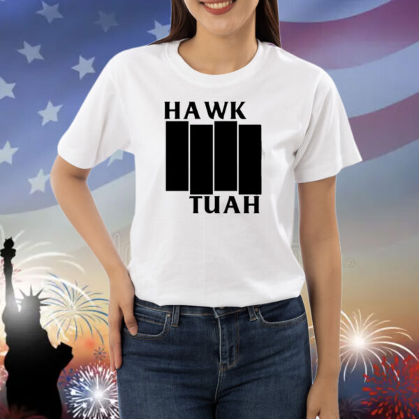 Hawk Tuah Black Flag Shirt