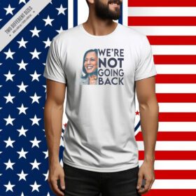 Kamala Harris Tank Top, We're NOT Going Back, Comfort Colors Tee Shirt