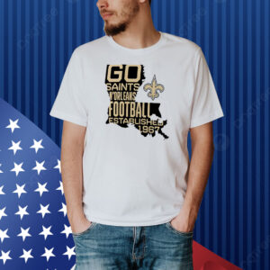 New Orleans Saints Fanatics Hot Shot State Shirt