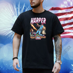 Official Bryce Harper Philadelphia Phillies Planet Euphoria Artwork 2024 Shirt