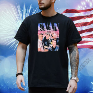 Official Evan Buckley Retro Graphic Shirt