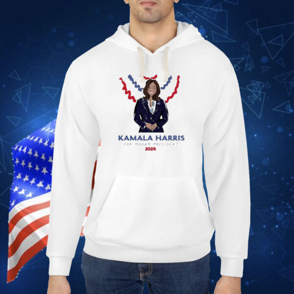 Official Jennifer Vallez Kamala Harris For Madam President 2024 Shirt