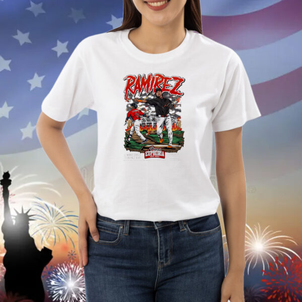 Official Jose Ramirez Cleveland Guardians Plant Euphoria Artwork 2024 Shirt