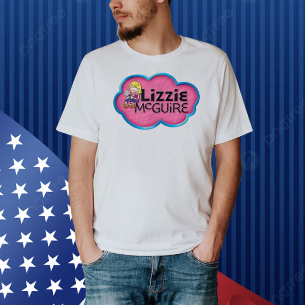 Official Lizzie Mcguire Animated Lizzie Logo New Shirt