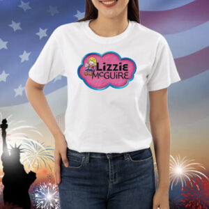 Official Lizzie Mcguire Animated Lizzie Logo New Shirt