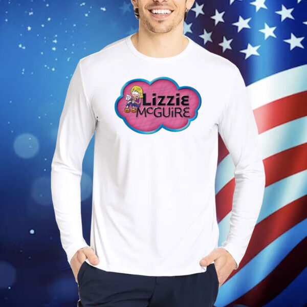 Official Lizzie Mcguire Animated Lizzie Logo New Shirt