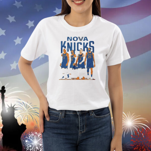 Official Maddy Siegrist Wearing Nova Knicks 4 Player Painting Shirt