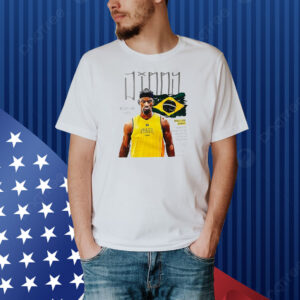 Official Neymar Wear Brazil Jimmy Team Artwork Shirt