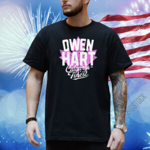 Official Owen Hart Calgary’s Finest Vintage Shirt