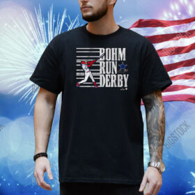 Official Philadelphia Phillies Alec Bohm Run Derby signature Shirt