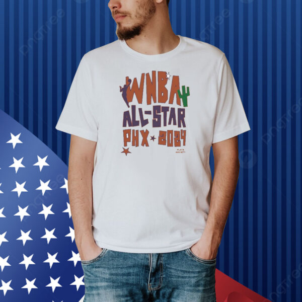 Official Playa Society 2024 WNBA All-Star Shirt