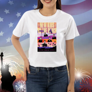 Official Poster New Kids On The Block July 6 2024 Acrisure Arena Palm Desert CA Shirt