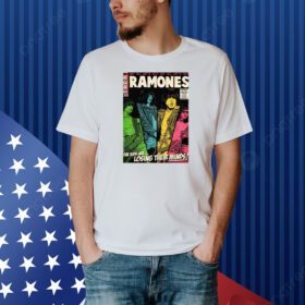Official Ramones The Kids Are Losing Their Minds Hey Ho Lets Go Comic Cover Poster 2024 Shirt