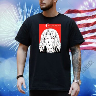 Official Samuel Deats Castlevania Nocturne Alucard Frame Shirt