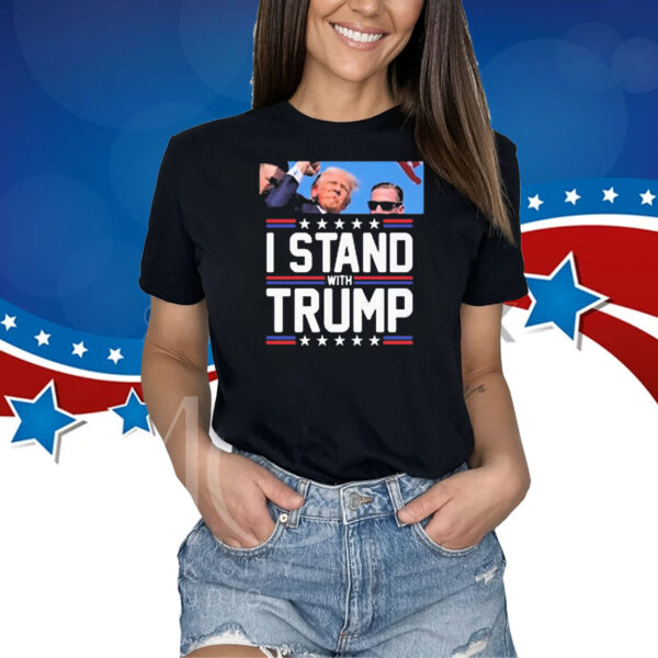 Official Stand With Him Trump 2024 Campaign Shirt