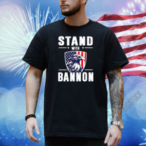 Official Sternamerican Stand With Bannon America Flag Shirt