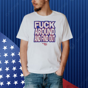 Official Street Talk Tees Fck Around And Find Out Bitch It’s Race Day Shirt