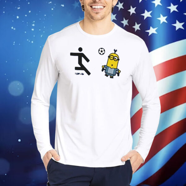 Official Team USA Minions Soccer Painting 2024 Shirt