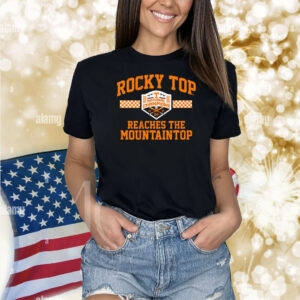 Official Tennessee Vols Baseball Rocky Top Reaches The Mountaintop National Champions Shirt