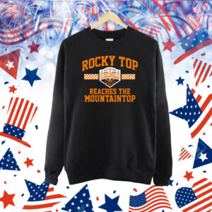 Official Tennessee Vols Baseball Rocky Top Reaches The Mountaintop National Champions Shirt