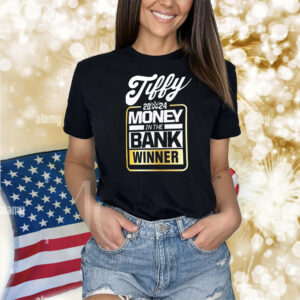 Official Tiffany Stratton Money In The Bank 2024 Winner Shirt