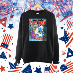 Official Tom And Jerry Batman Comic 2024 Look Out Gotham The Jokers Back In Town Vintage Shirt