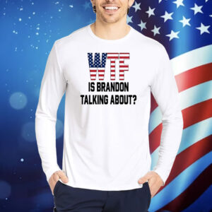 Official Tom MacDonald Wtf Is on Talking About USA Flag Shirt