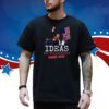 Official Trump 2024 Ideas Are Bulletproof USA Flag Shirt