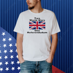 Official Two World War One Referendudum Union Flag Shirt