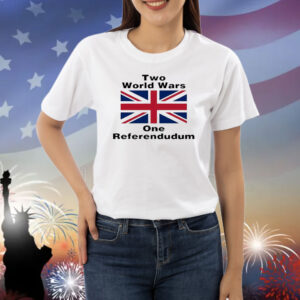 Official Two World War One Referendudum Union Flag Shirt