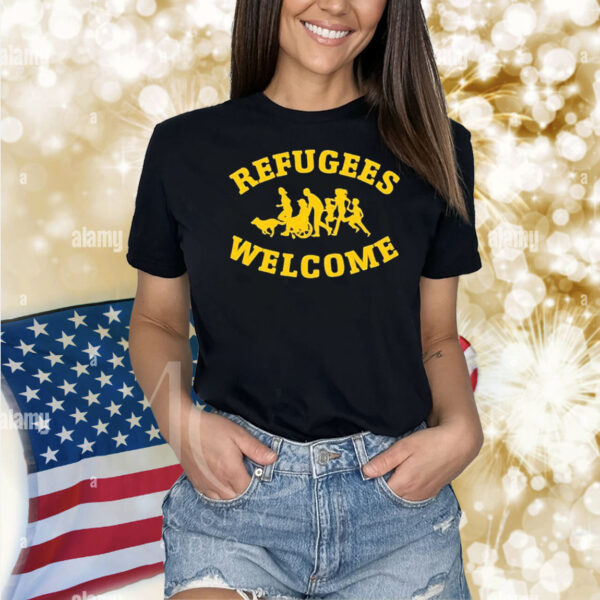 Official Uncorrupted Man Refugees Welcome Shirt