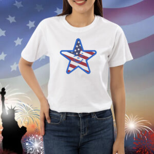 Official Usa Star Babbitt Revived American Flag Shirt