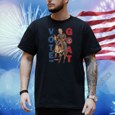 Official Vote The Goat By Truth A Ganda Painting 2024 Shirt